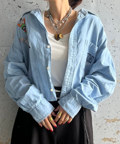 remake frill shirt
