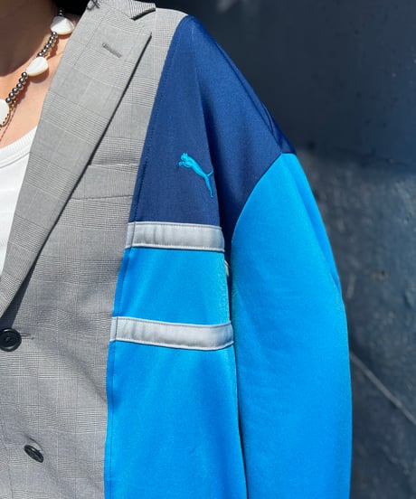 remake sporty tailored jacket