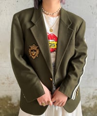 remake bijou emblem line jacket