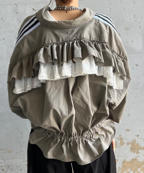 remake frill shirt
