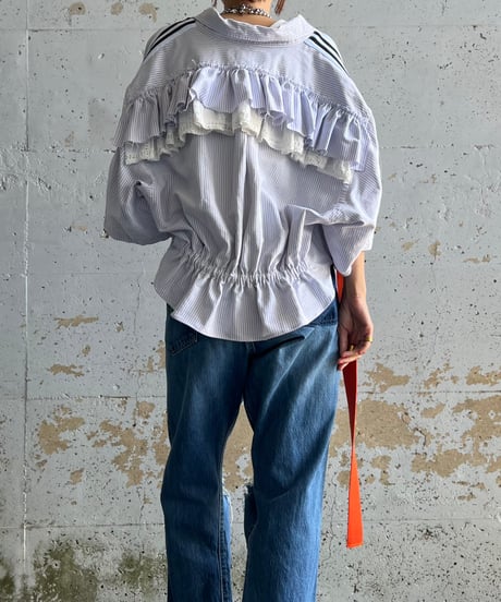 remake frill  half shirt