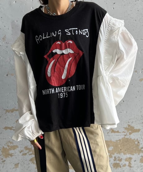 remake docking blouse tee