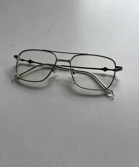 Metal Frame Square Eyewear B
