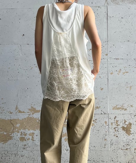 layered lace camisole OP A