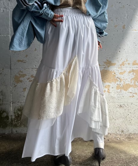 remake asymmetry volume skirt A