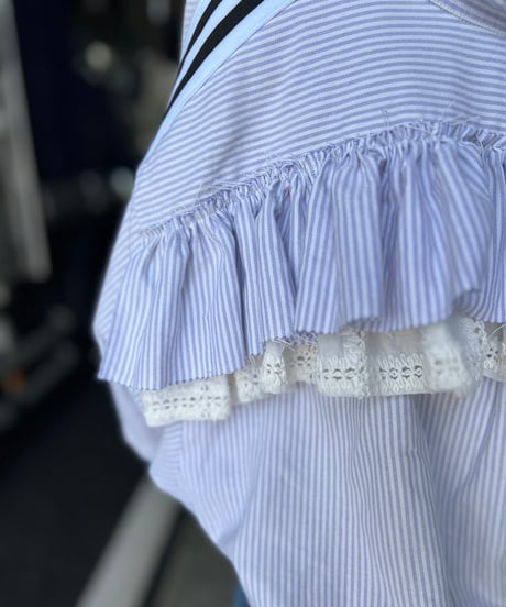 remake frill  half shirt