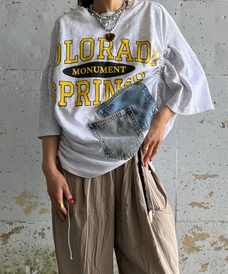 remake pocket drawing tee