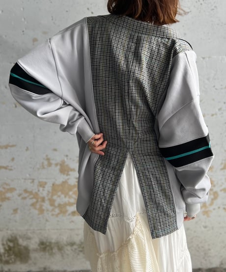 remake sporty tailored jacket C