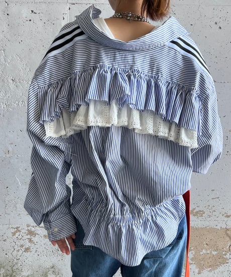 remake frill shirt C