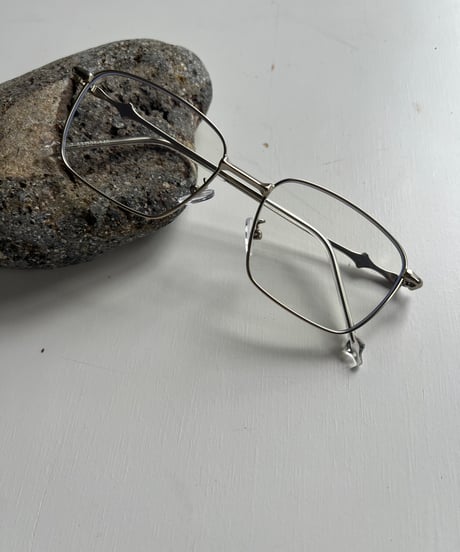 Metal Frame Square Eyewear A