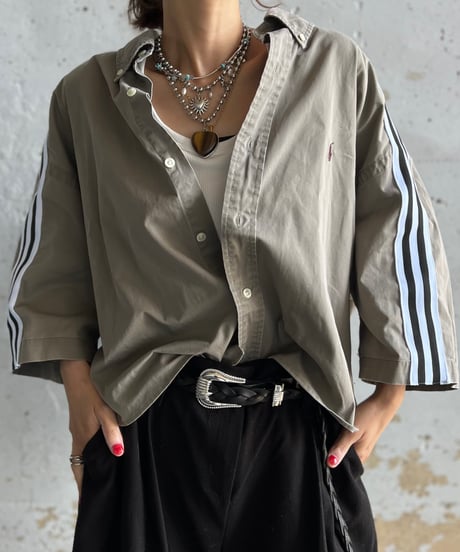 remake frill shirt