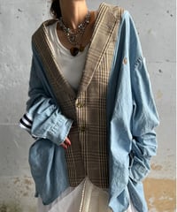 remake shirt tailored  jacket E