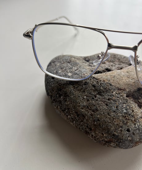 Metal Frame Square Eyewear B
