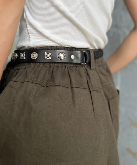 leather studs belt