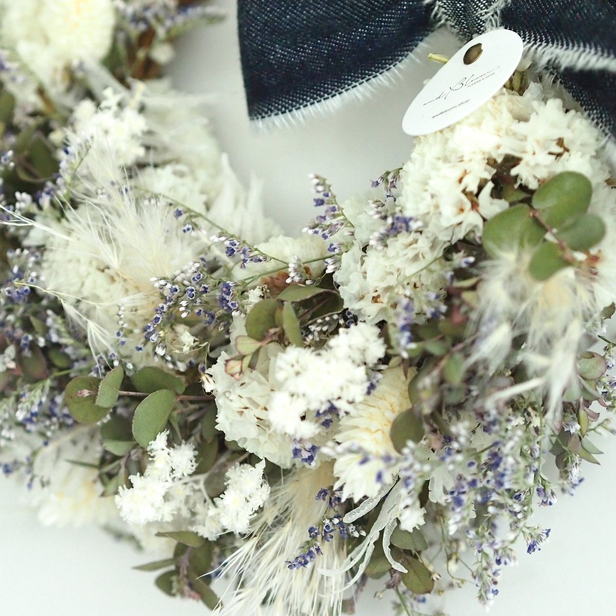 18.スターチスハーフリース スターチスホワイトミックス：ハーフリース | andbloom