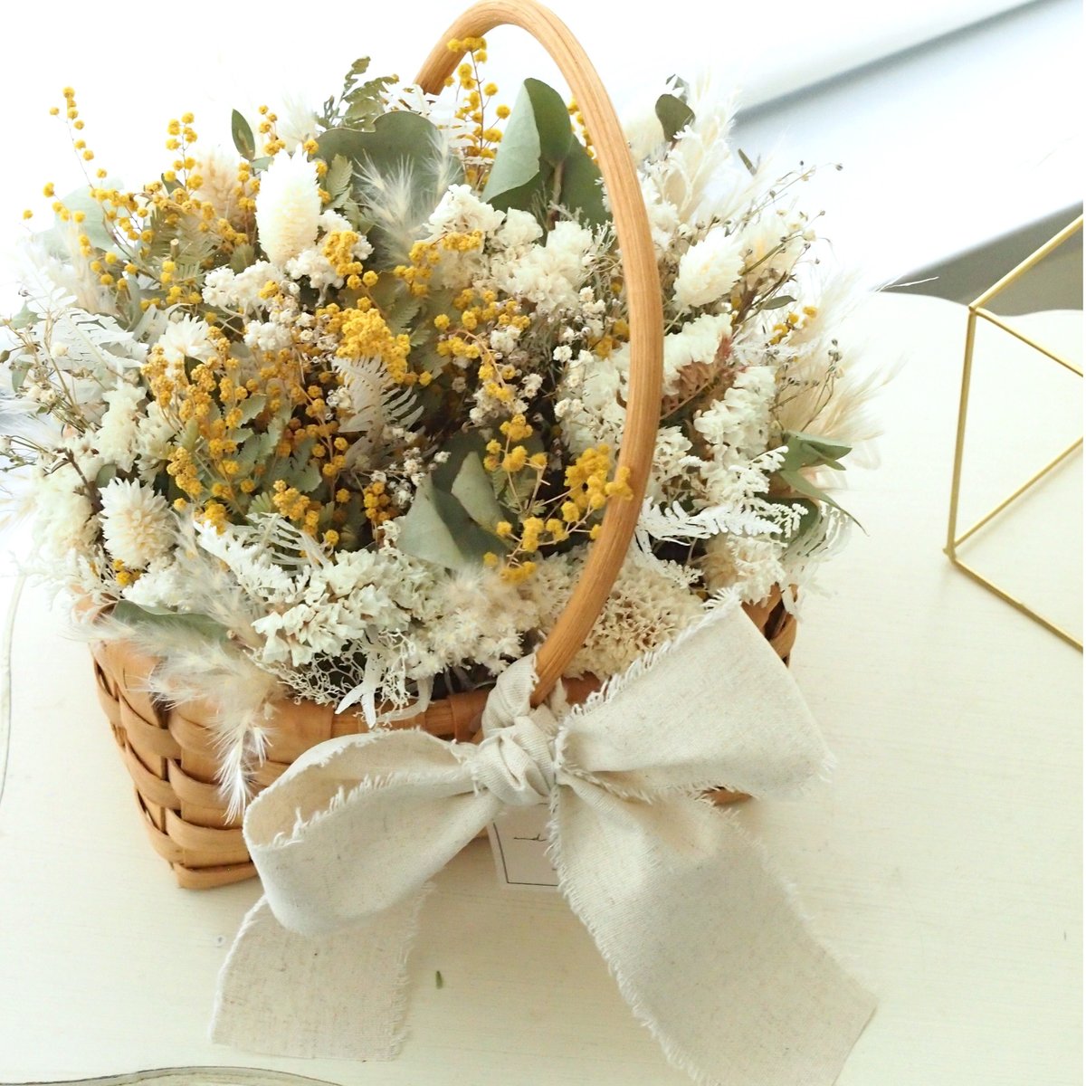 フラワーバスケット(L) | andbloom フラワーバスケット(L) | andbloom