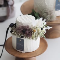 【お花おまかせオーダー】フラワーケーキ（S）2段