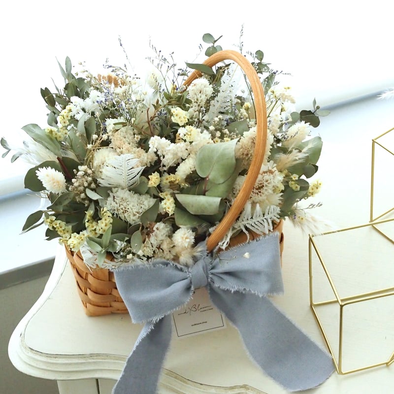 フラワーバスケット（L） | andbloom