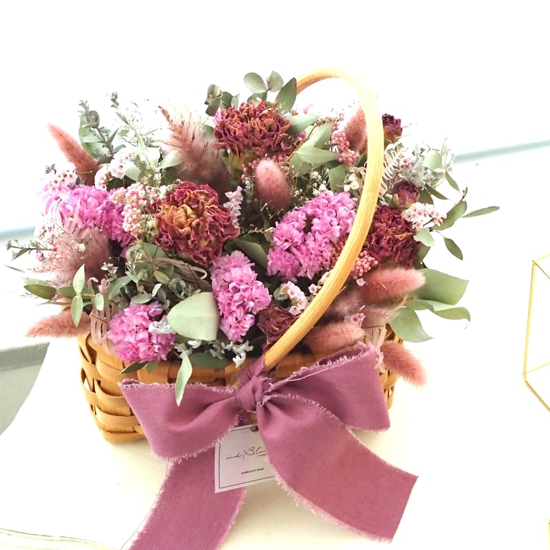 フラワーバスケット(L) | andbloom フラワーバスケット(L) | andbloom