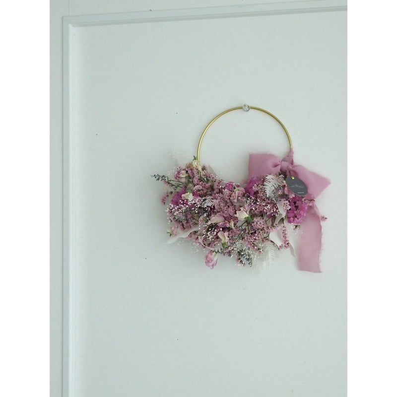 アイアンリース：スターチスピンクミックス | andbloom