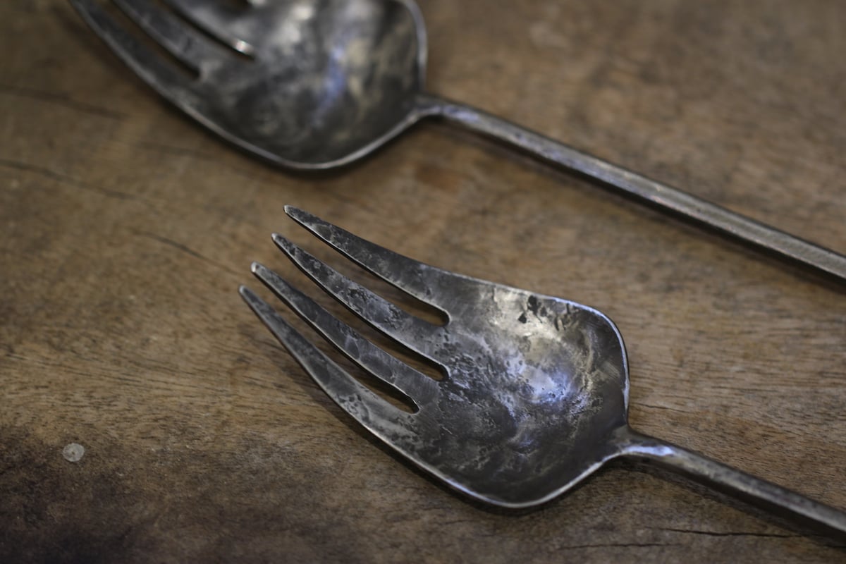 TANTEN 鳥山高史さん ステンレス 刀子 ナイフ&スプーンセットで TANTEN