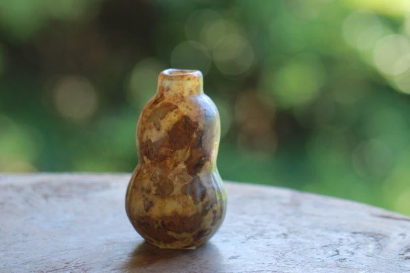 RITAO CHAN公式アカウント05 花瓶瓢箪型箸瓶景徳鎮(F-110) 児玉みのり窯変瓢箪花器 | 日月長 hitukinagaku