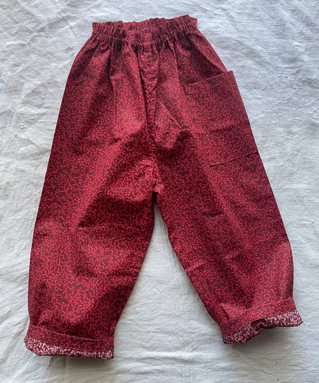 kids pants ( flower ) M