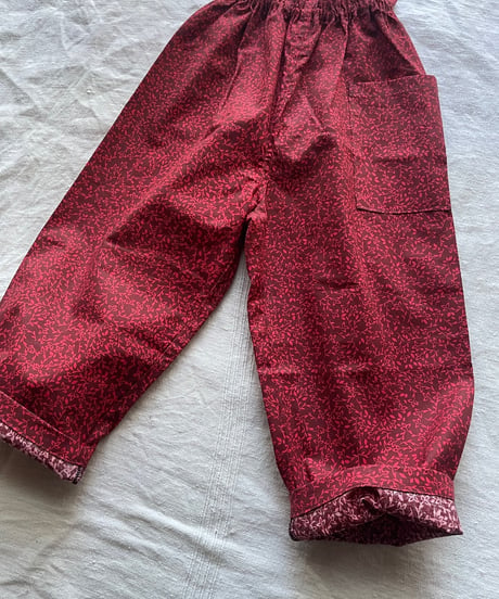 kids pants ( flower ) M