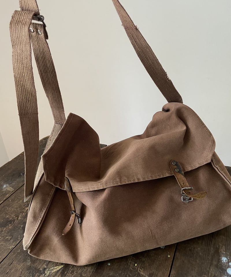 French vintage canvas bag | GARAGE Brocante/Ant