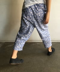 Kids  Pants  ( BLUE  flower print )