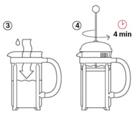 BODUM ボダム ケニヤ フレンチプレス コーヒーメーカー 350ml ブラック