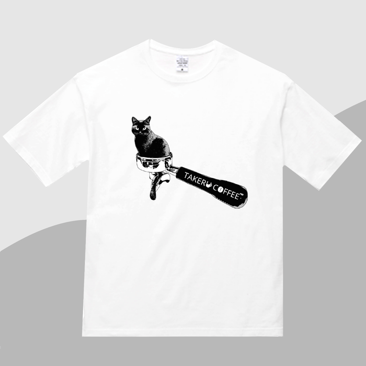 【TAKERU】15TH BIG Tシャツ(BLACK) Tシャツ】キャットプレッソTシャツ-ビッグシルエット- | TAKERU