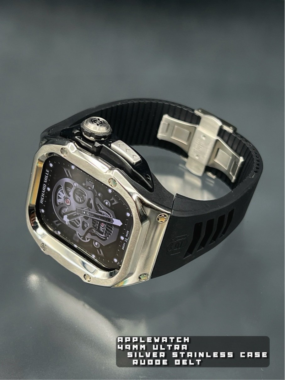 49mm シルバーステンレスケース/ラバーベルト | APPLE WATCHES