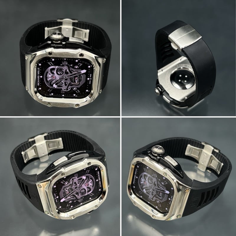 49mm シルバーステンレスケース/ラバーベルト | APPLE WATCHES