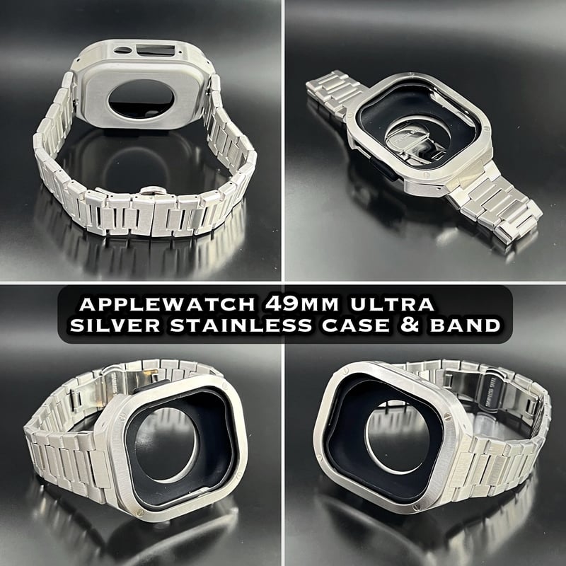 49mm シルバー ステンレスケース/ステンレスベルト | APPLE WATCHES