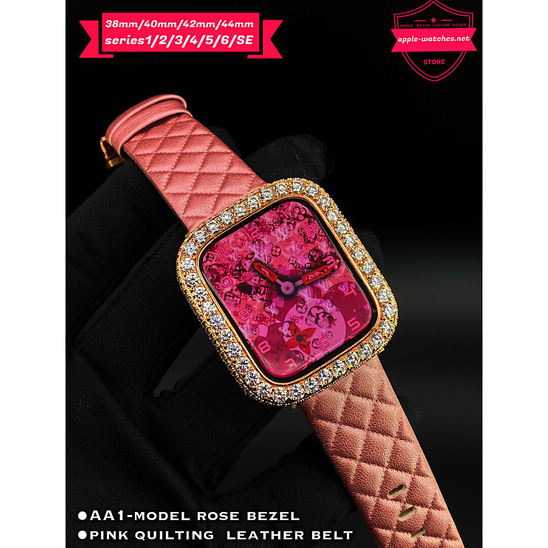 アップルウォッチカスタムカバーベルトセット （アップルウォッチ用  