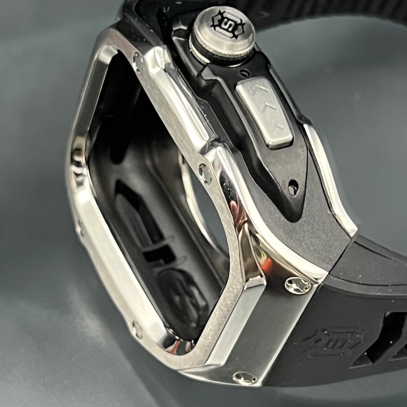 49ミリ ウルトラ用 ステンレスケース/ラバーベルト 49mm 49mm ウルトラ  