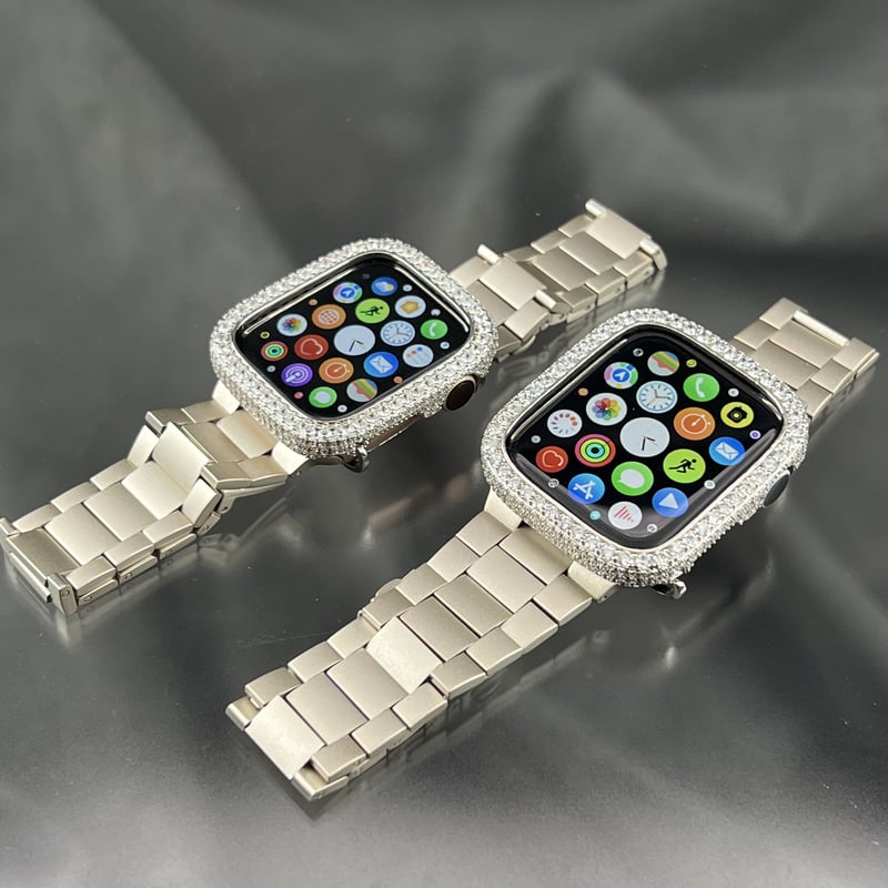 40mm44mm用⚫︎AA3カスタムベゼルベルトセット | APPLE WATCHES