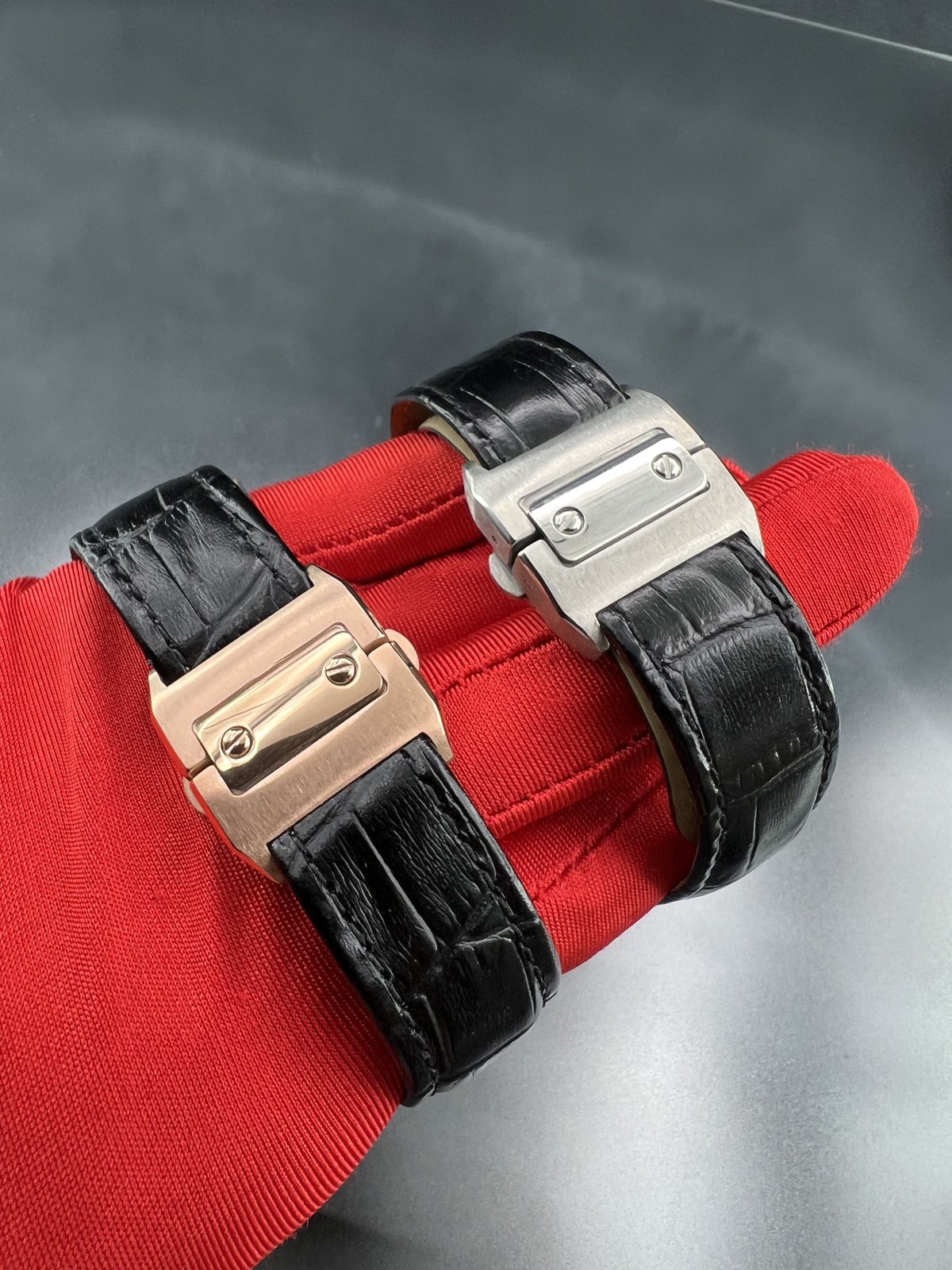 2024公式店舗 Cartier カルティエ 腕時計用 ベルト レッド バンド ...