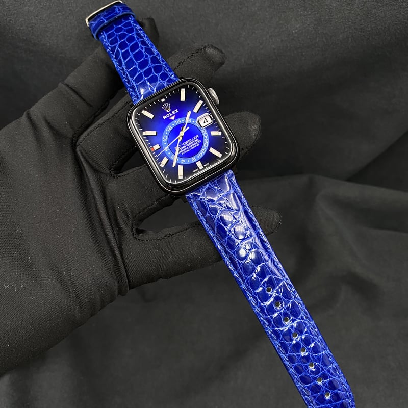 Cartier Dバックル 腕時計 バンド リアルクロコ