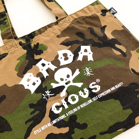 KAIRAKU KUN BIG TOTE CAMO