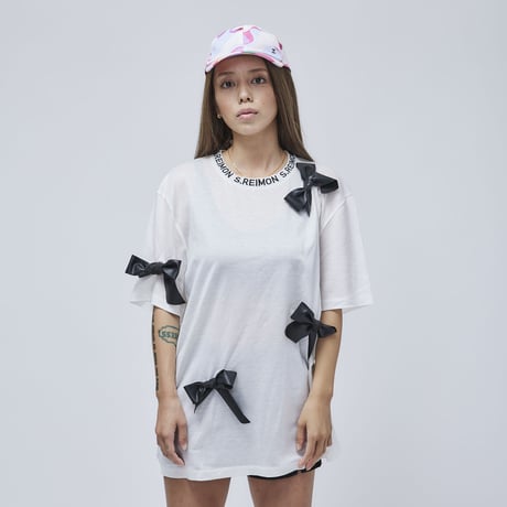 S.REIMON エスレイモン 白 ロング ビッグ シャツ S.REIMON エスレイモン 白 ロング ビッグ シャツ トップス