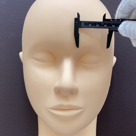 まゆ毛用メジャー