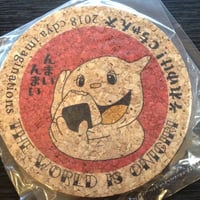 CD屋オリジナル　おにぎりcちゃんコルクコースター