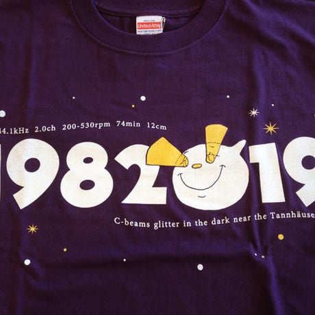 1982-2019 Ｔシャツ
