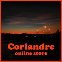 Coriandre online store・お知らせ