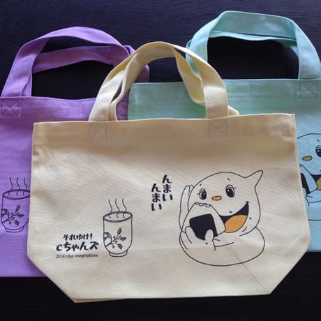 CD屋オリジナル　おにぎりcちゃんランチバッグ