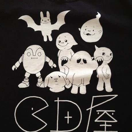 cちゃんズ大集合Tシャツ（黒）