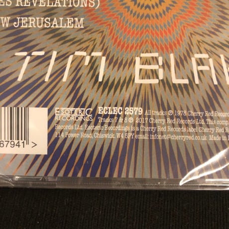 Tim Blake 『Blake's New Jerusalem』