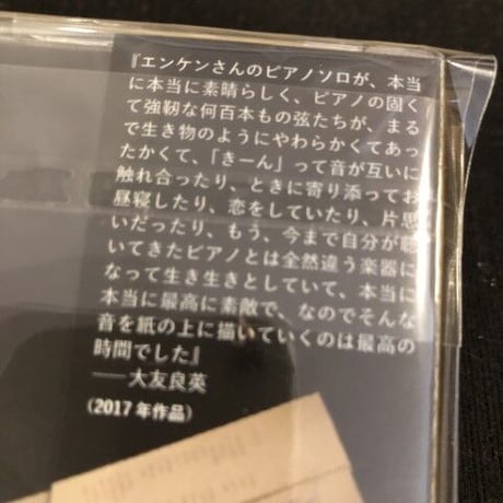 遠藤賢司 『けんちゃんのピアノ画(すけっち)』